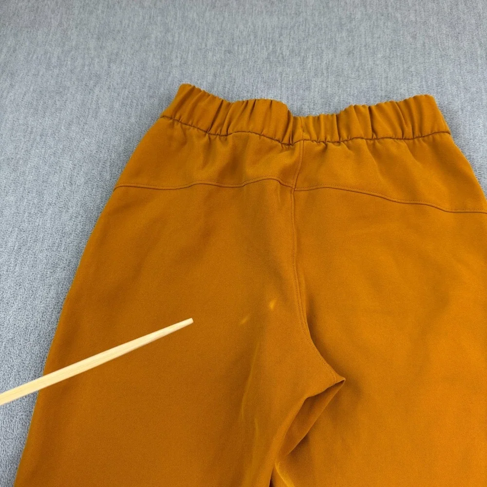 Lululemon Jogger Pants Womens 2 Gold‎ On the Fly 7/8 Woven Jogger Sweat W5BPMS
